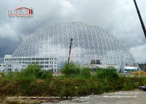 Quality 50m Diameter Geodesic Dome Tents With Doors &amp; Ventilation For Exhibition wholesale
