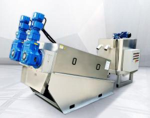 Quality Waste Volute Screw Press For Sludge Dewatering Machine System wholesale