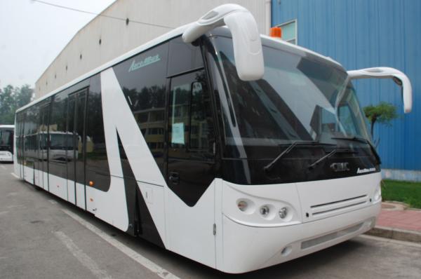 Large Capacity Low Carbon Alloy Aero Bus City Airport Shuttle equivalent to