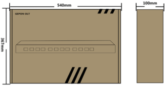 20km GPON OLT ONU 4*10/100/1000Mbps RJ45 2*SFP Support SLA / DBA