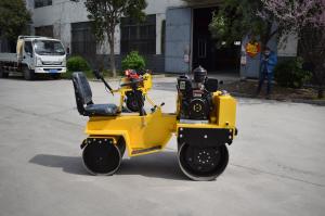 Quality 1 Ton Double Drum 7HP Mini Road Roller Machine wholesale