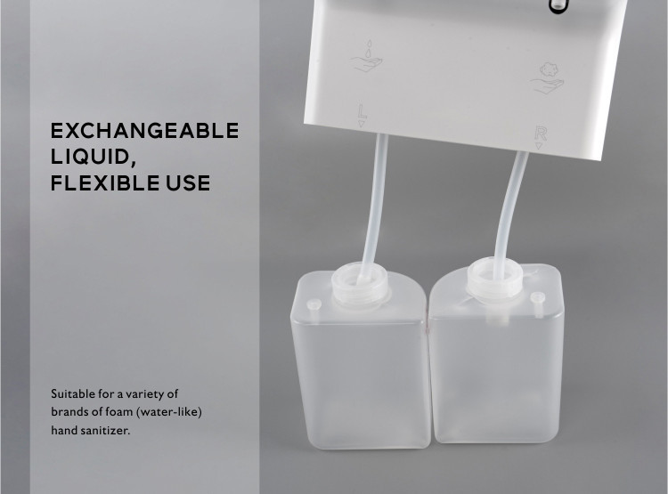 Countertop Automatic Foam Liquid Soap Dispenser ROHS 600ML Hospital