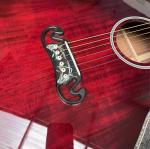 Custom 43 Inch Jumbo Gibson Style SJ200 Cutaway Solid KOA Wood Acoustic Guitar