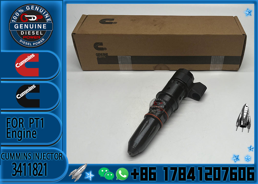 3411821 M11 ISM ISM11 QSM11 diesel engine spare parts injector 3411821 for cummins