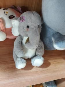 Quality Cute elephant plush toy stuffed toy cartoon animal handicraft gift wholesale