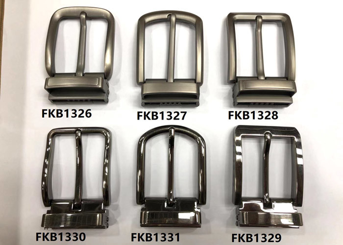 Single Prong Pin Replacement Reversible Belt Buckles For 1.38 Inches (35mm) Wide Strap