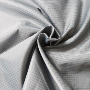 Quality 98% Polyester 2% Carbon Fiber 5mm Conductive Grid ESD Fabric wholesale