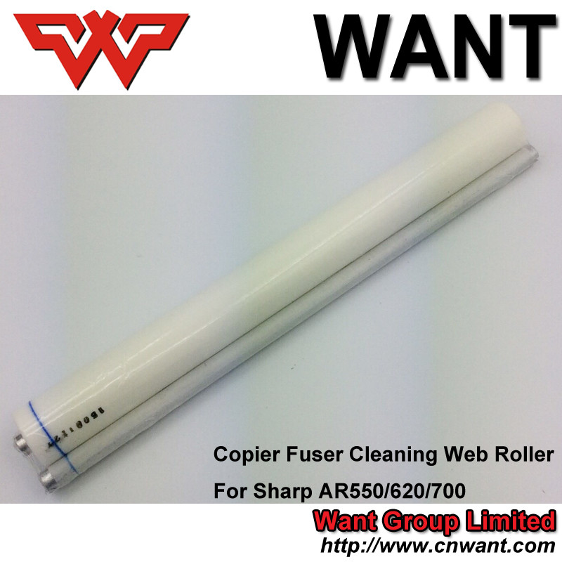 Sharp AR550 AR600 AR700 MX550 MX620 MX700 MX625 Fuser cleaning web roller NROLN1702FCZZ