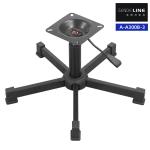 Metal Office Chair Base Replacement With 5 Legs 50mm Wheels Rotary Lifting