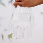 Transparent PE Plastic Clear Plastic Disposable Gloves Household Catering For