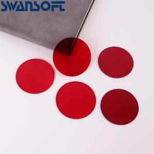 Quality 3mm thickness optical hoya R-62 HB610 RG610 red filters glass 610nm Longpass Filter Red Optical Glass HB610 RG610 wholesale