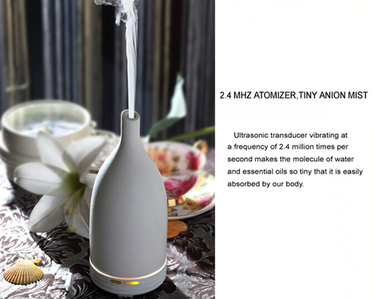 DC 24V 650mAh Ultra Quiet Ceramic Aroma Diffuser