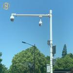 10M Hot Dip Galvanized A36 CCTV Camera Pole