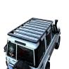 Buy cheap Toyota LC76 Land Cruiser Flat Roof Rack with AL6063 SS304 Material and Gutter from wholesalers