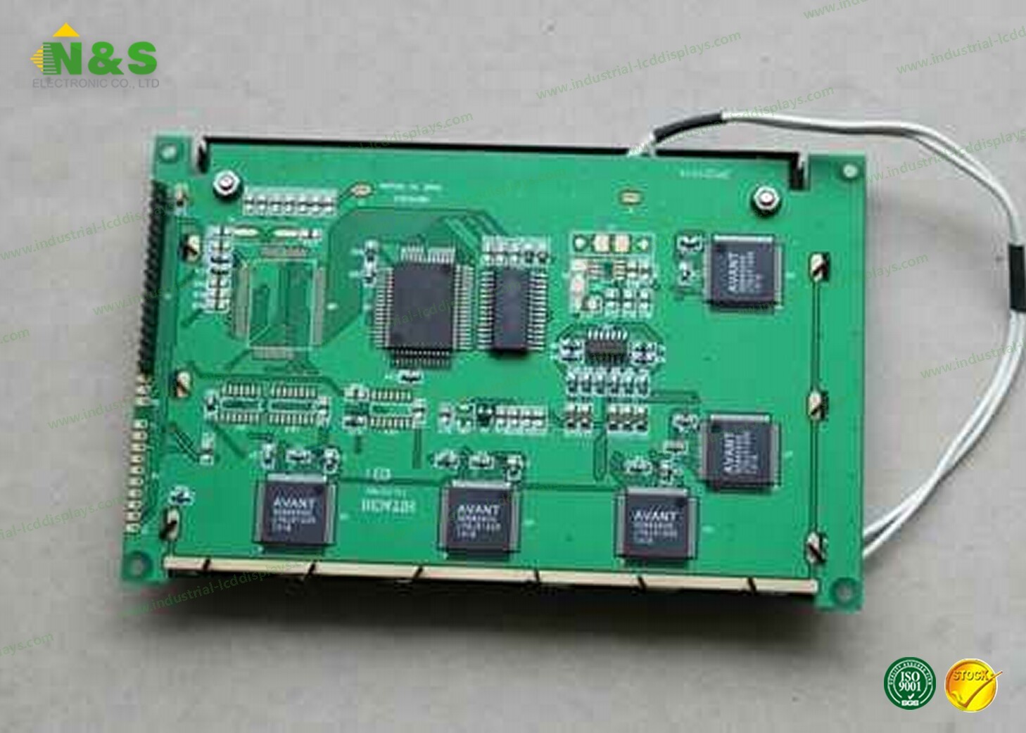 High Luminance 5.1" 240×128 STN-LCD Module LMG7401PLBC 8-Bit Parallel For Automobile