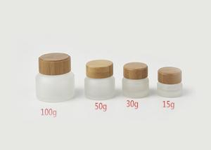 Quality Professional Frosted Glass Containers Cosmetic Bottles And Jars 30ml 50ml 60ml wholesale