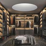 European Style Modern Design Waterproof Wooden Wall Wardrobe Cabinet with