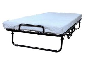Quality Value Hotel Roll Away Steel Metal Folding Bed with OEM Accepted and Metal Legs wholesale