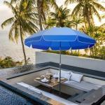 UM-001 Durable Outdoor Garden Patio Sun Umbrella for Beach Outdoor Relaxing
