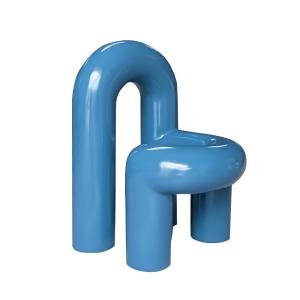 Quality Fibreglass Steel Bending Water Pipe Dining Chair Hotel Leisure Chair wholesale