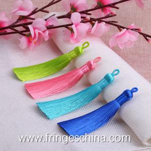 Quality Colorful classical wholesale chinese tassels trimming fringe for bookmark wholesale