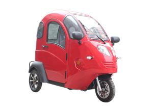 Quality Passenger Enclosed Electric Tricycle 60 V 800 W 2 Seats For Adult 25 Km/H wholesale