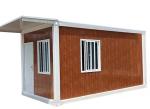 18mm MGO Board Floor Prefab Tiny Container House For Hotel Accommodation