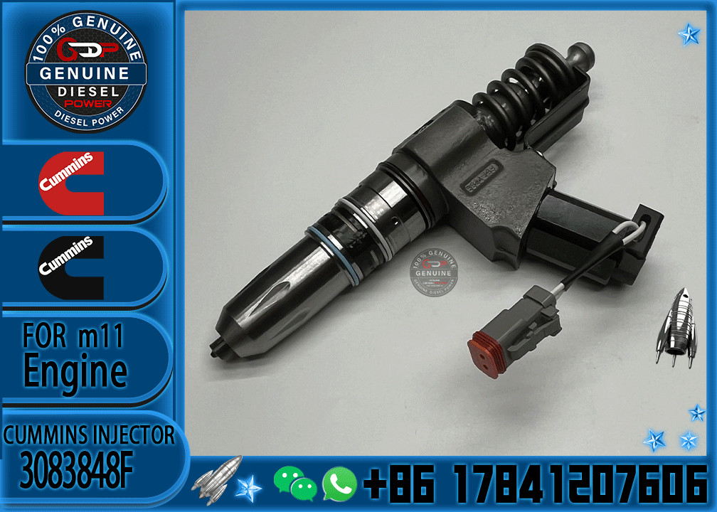 Brand New Diesel Common Rail Diesel Fuel Injector 3411759 3083848F For Cummins QSN14 N14