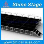 Aluminium frame wooden platform outdoor stage