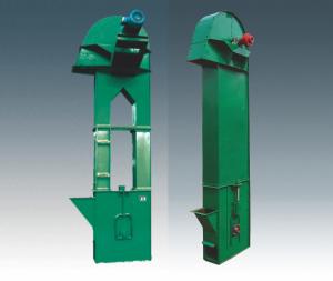 China High Strength Polyester Nylon Centrifugal Bucket Elevator , Long Belt Conveyor Elevator on sale