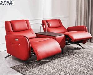 Quality BN Leather Function Mechanism Sofa Recliner Chair Multifunctional Italian Minimalist Cinema Electric Recliner Sofa wholesale