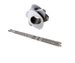 W6Mo5Cr4V2 Steel Tungsten Molybdenum Series Twin Screw Extruder Elements High