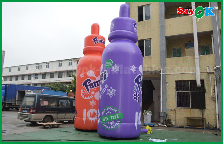 Oxford Material Inflatable Baby Feeder Drink Bottle WIth Brand Logo Print