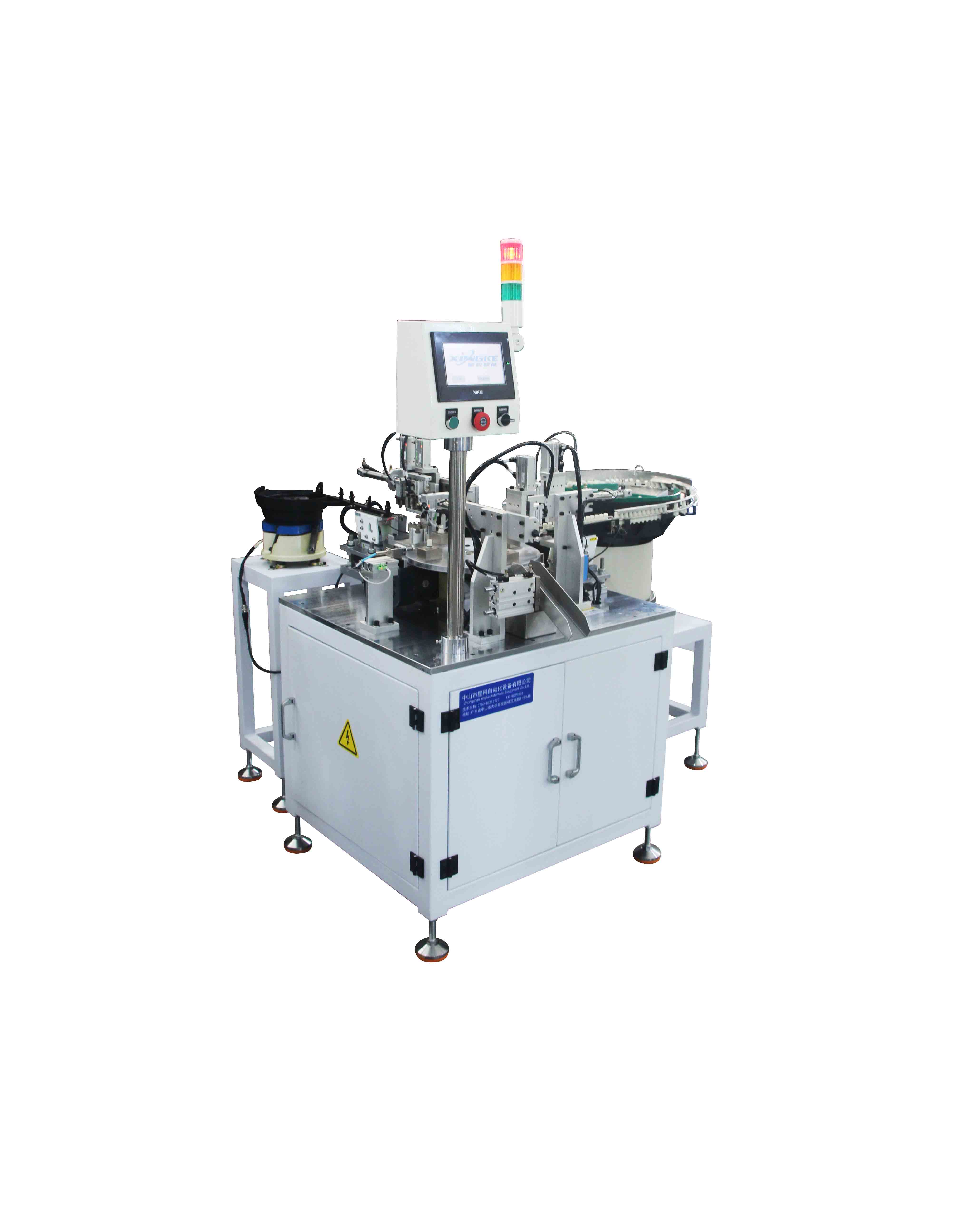High Precision Equipment Plastic Accessories Short Valve Element Assembly Machine