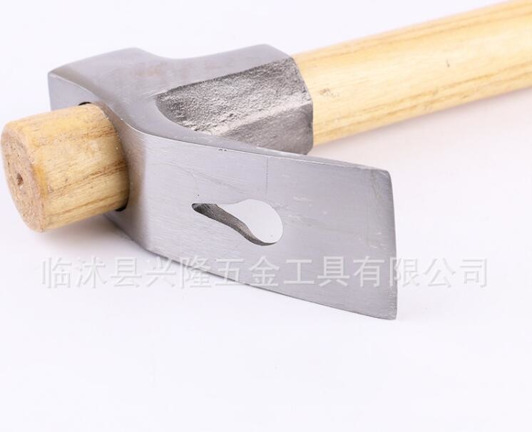 Steel Adze (HKAZ-1) with polishing surface, inverse wooden handle and good price