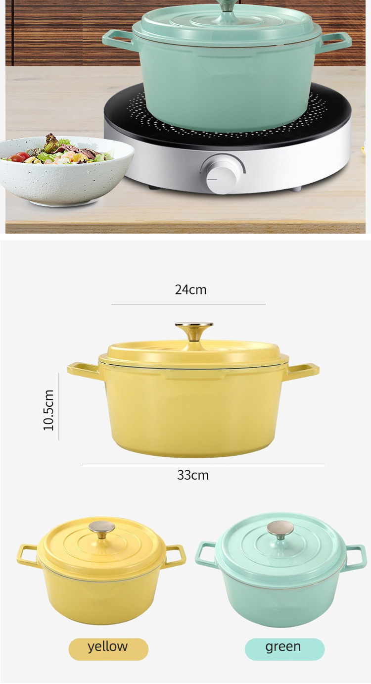 Wholesale Top Seller Kitchen Cookware Cooking Soup Non Stick Multipurpose Sauce Pot With Aluminum Lid