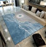 Rectangle Polyester Fiber Living Room Floor Carpets Household Absorption Bedroom