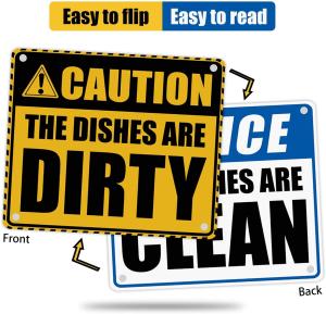 Quality Kitchen Strong Magnetic Dishwasher Clean Sign Dirty Tag wholesale