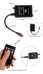 Automotive LED Interior Lights Multi Color Remote Control Flexible ABS 12V Car