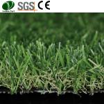 Green Fake Synthetic Grass Tiles For Cricket Pitch Landscaping 4 Colors