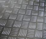 AA1060 5 Bar Aluminium Checker Plate 3MM PVC Coated Width 500mm-12600mm