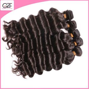 Quality Stable Quality Natural Brown 100% Unprocessed Raw Filipino Deep Wave Remy Hair wholesale
