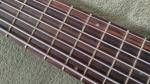 7 Strings Bass Guitar Limited Edition Clear Acrylic Body Rosewood fingerboard