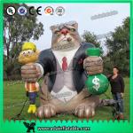 Giant 6m Cartoon Inflatable Cat Commerical Advertising For Outdoor/ Event Animal