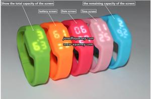 Quality Cheapest colorful LED wach, LED mirror watch for young wholesale