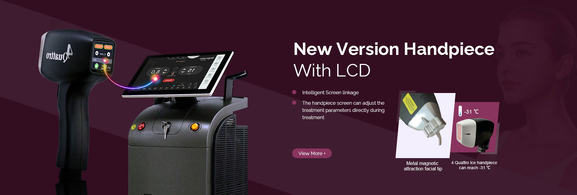 Painless Diode Laser Hair Removal Machine OEM ODM for Skin Tightening