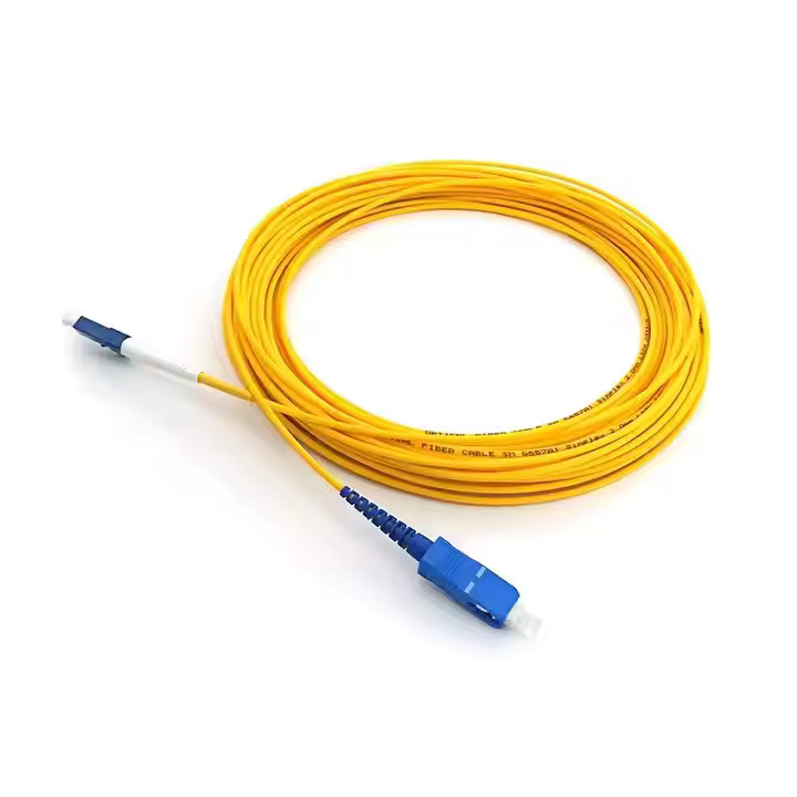SINGLE MODE Fiber Optic Patch Cable With LSNH Material And Fast Sample Leadtime Of 3-5 Days