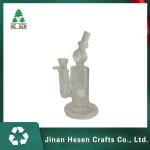 HESEN LED Hookah Shisha Borosilicate Glass Bubbler Pipe