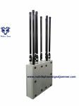 50W 5 Bands Mobile Phone Signal Jammer High Power GSM 3G 4G Range 100 Meters