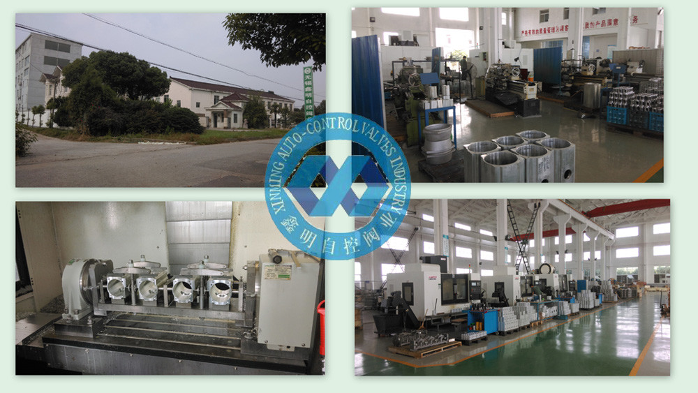 Double action or spring return rack and pinion pneumatic rotary actuator control valves